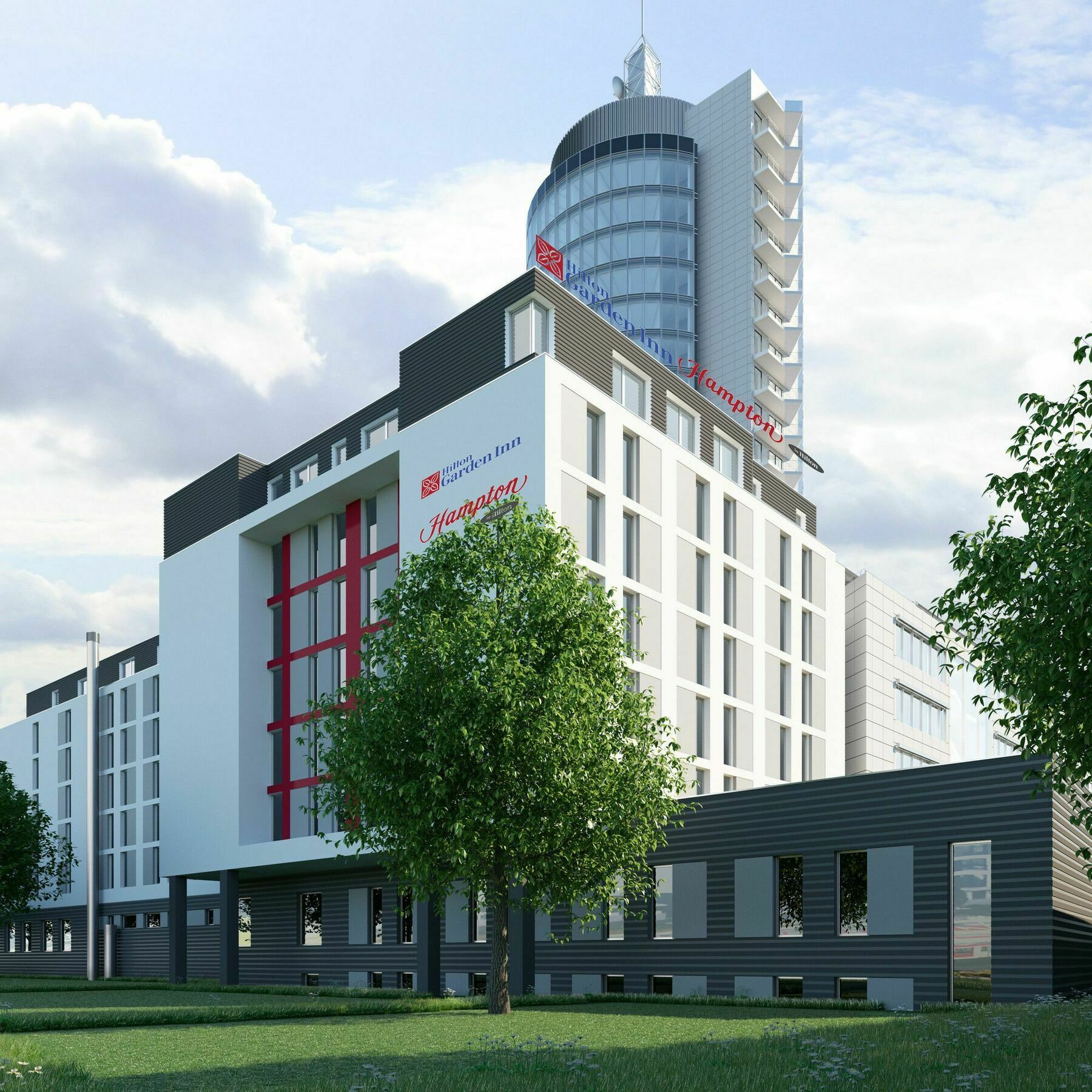 Hilton Garden Inn Munich City West Eksteriør billede